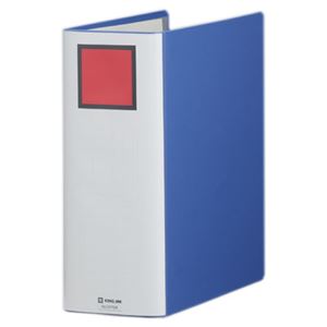 （まとめ） キングファイル スーパードッチ（脱・着）イージー A4タテ 1000枚収容 背幅116mm 青 2470A 1冊 【×10セット】