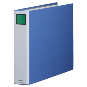 （まとめ） キングファイル スーパードッチ（脱・着）イージー A3ヨコ 500枚収容 背幅66mm 青 3405EA 1冊 【×10セット】