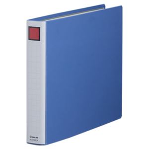（まとめ） キングファイル スーパードッチ（脱・着）イージー B4ヨコ 300枚収容 背幅46mm 青 2493EA 1冊 【×10セット】