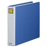 （まとめ） キングファイル スーパードッチ（脱・着）イージー B4ヨコ 400枚収容 背幅56mm 青 2494EA 1冊 【×10セット】