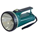 （まとめ） オーム電機 ハロゲン強力ライト 単1形4本付 16000Lx 防滴仕様 ST-409 1台 【×5セット】