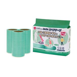 （まとめ） ニトムズ オフィスコロコロ 多用途フロア用 スペアテープ 幅187mm×30周巻 C3010 1パック（3巻） 【×2セット】