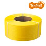TANOSEE PPバンド 自動梱包機用 15mm×2500m 黄 1巻