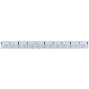 （まとめ） レイメイ藤井 すべらないカッティング定規 50cm ACJ1000 1個 【×5セット】