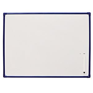 （まとめ） アイリスオーヤマ ホワイトボード 600×450mm NWP-46 1枚 【×4セット】