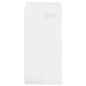 （まとめ） ハート 透けない封筒 ケント ワンタッチテープ付 長3 80g／m2 〒枠あり XEP240 1パック（100枚） 【×5セット】