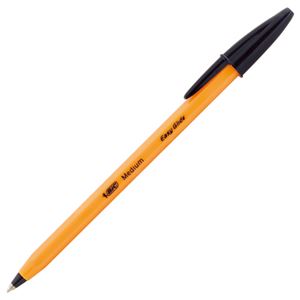 （まとめ） BIC 油性ボールペン オレンジEG 1.0mm 黒 業務用パック E-ORMJ20EGBLK 1箱（20本） 【×5セット】