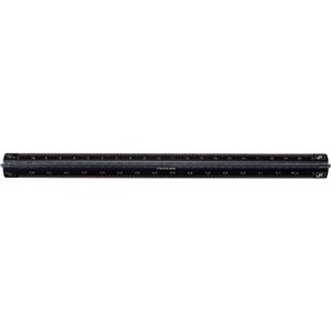 （まとめ） タケダ 三角スケールA列コピー用 30cm 27-0770 1個 【×4セット】