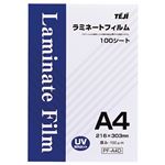 （まとめ） テージー ラミネートフィルム A4 100μ PF-A4D 1パック（100枚） 【×2セット】