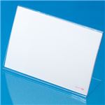 （まとめ） タカ印 カード立 L型 大 W95×H65mm アミ目ショーカード入 34-3320 1箱（10個） 【×4セット】