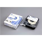マックス レタツイン テープカセット 9mm幅×8m巻 白 LM-TP309W 1個