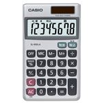 （まとめ） カシオ CASIO 電卓 8桁 手帳サイズ SL-900LA-N 1台 【×5セット】