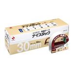 （まとめ） ニチバン ナイスタック 両面テープ 屋外掲示用 ブンボックス 大巻 30mm×5m NWBB-N30 1パック（10巻） 【×2セット】