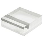 （まとめ） 光 透明アクリルカード立て 30×30×10mm A339-1-6 1パック（6個） 【×5セット】