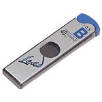 （まとめ） プラチナ プラチナシャープ SHARP芯 P-LEAD 0.5mm B シン5Q-200A#5 1セット（400本：40本×10個） 【×5セット】
