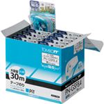 （まとめ）テープのり ピットテープGフラット 本体 8.4mm×30m 10個