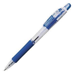 （まとめ） ゼブラ 油性ボールペン ジムノックUK 0.7mm 青 BN10-BL 1セット（10本） 【×5セット】