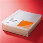 （まとめ） TANOSEE クリヤーポケット（クリアポケット） A4タテ 2・4・30穴 1セット（1000枚：100枚×10パック） 【×2セット】