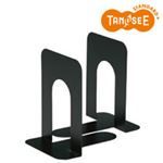 （まとめ）TANOSEE ブックエンド T型 大 ブラック 20組