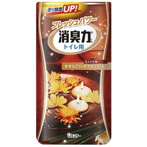 （まとめ） エステー トイレの消臭力 大人の至福 リッチアロマの香り 400ml 1セット（3個） 【×5セット】