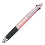 （まとめ） 三菱鉛筆 多機能ペン ジェットストリーム4＆1 0.5mm （軸色 ライトピンク） MSXE510005.51 1本 【×5セット】