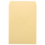 （まとめ） ピース 再生クラフト封筒（厚口タイプ） 角2 120g／m2 〒枠なし 715 1パック（70枚） 【×5セット】