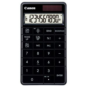 （まとめ） キャノン Canon テンキー電卓 X Mark I Keypad RF-BK HWB 10桁 ワイヤレス接続 ミニ卓上タイプ ブラック 5094B004 1台 【×2セット】