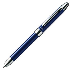 （まとめ） ぺんてる 多機能ペン ビクーニャEX 2+S （軸色 ブルー） XBXW1375C 1本 【×5セット】
