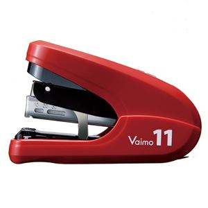 （まとめ） マックス バイモ11フラット 40枚とじ レッド HD-11FL／R 1個 【×4セット】