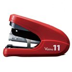 （まとめ） マックス バイモ11フラット 40枚とじ レッド HD-11FL／R 1個 【×4セット】