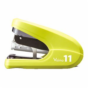 （まとめ） マックス バイモ11フラット 40枚とじ イエロー HD-11FL／Y 1個 【×4セット】