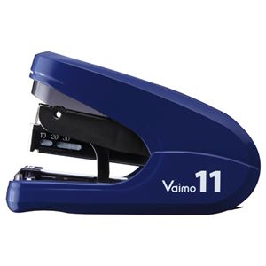 （まとめ） マックス バイモ11フラット 40枚とじ ネイビーブルー HD-11FL／NB 1個 【×4セット】