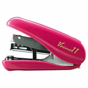 （まとめ） マックス バイモ11スタイル 40枚とじ チェリーレッド HD-11FLSK／R 1個 【×4セット】