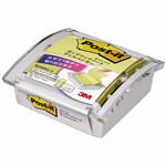 （まとめ） 3M ポストイット ポップアップノート 卓上ディスペンサー 75×75mm ホワイト・クリアトップ リフィル1冊付 DS330WC-Y 1セット 【×5セット】