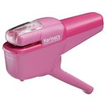 （まとめ） コクヨ 針なしステープラー（ハリナックス） ハンディタイプ 10枚とじ ピンク SLN-MSH110P 1個 【×5セット】