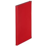 （まとめ） キングジム レザフェス メニューファイル A4タテ型 赤 1972LFアカ 1冊 【×6セット】