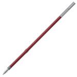 （まとめ） ぺんてる 油性ボールペン ビクーニャ専用リフィル 0.5mm 赤 XBXM5H-B 1セット（10本） 【×5セット】