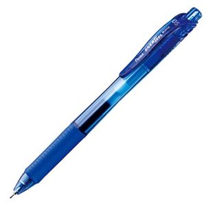 （まとめ） ぺんてる ゲルインクボールペン エナージェル・エックス 0.5mm 青 BLN105-C 1セット（10本） 【×5セット】