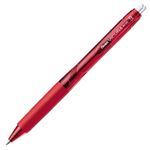 （まとめ） ぺんてる 油性ボールペン ビクーニャ エックス 0.5mm 赤 BX105B-B 1セット（10本） 【×5セット】