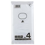 （まとめ） クラフトマン 規格袋 4号 ヨコ90×タテ170×厚み0.02mm HKT-016 1セット（3000枚：100枚×30パック） 【×5セット】
