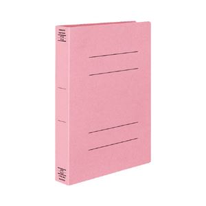 （まとめ） コクヨ フラットファイルX（スーパーワイド） A4タテ 400枚収容 背幅43mm ピンク フ-X10P 1セット（10冊） 【×4セット】