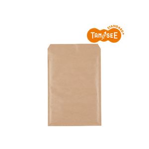 （まとめ）TANOSEE クッション封筒エコノミー 茶 内寸235×330mm 100枚入×2パック
