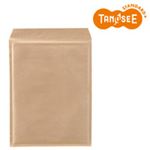 （まとめ）TANOSEE クッション封筒エコノミー 茶 内寸260×350mm 100枚入×2パック