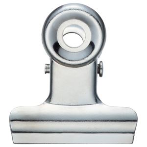 （まとめ） TANOSEE 目玉クリップ 豆 口幅20mm 1セット（100個：10個×10箱） 【×5セット】