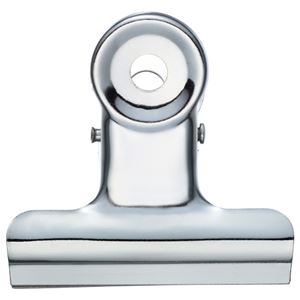 （まとめ） TANOSEE 目玉クリップ 小 口幅38mm 1セット（50個：10個×5箱） 【×5セット】