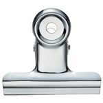 （まとめ） TANOSEE 目玉クリップ 中 口幅50mm 1セット（40個：10個×4箱） 【×5セット】