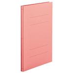 （まとめ） TANOSEE 背幅伸縮フラットファイル A4タテ 1000枚収容 背幅13〜113mm ピンク 1セット（10冊） 【×2セット】