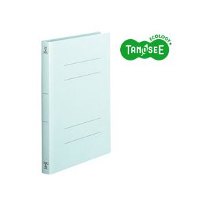 （まとめ）TANOSEE フラットファイル バインダー 2穴 ＜厚とじW＞A4タテ 250枚収容 青 10冊入×20パック