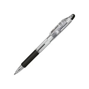 （まとめ）ジムノック ボール径0.5mm 黒 100本