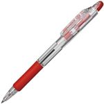 （まとめ）ジムノック ボール径0.5mm 赤 100本